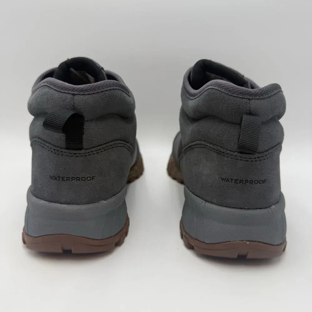 Columbia Mens Fairbanks Mid Climbing Shoes Size 10 M Grey Blue Waterproof NWOB